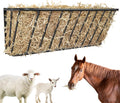 Wall Mount Steel Horse Hay Feeder Rack, 20 Gallon, 35.5 Inch Long