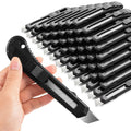 30 Pack Box Cutter Retractable, Box Cutters with 18mm Wide Utility Blades, Sharp Utility Knife Retractable, Box
