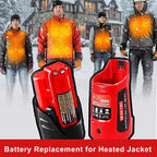 4.0Ah Battery Replacement Compatible with Milwaukee M12 12V Tools 2Pack