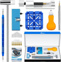 Watch Repair Tool Kit for Battery Replacement, Strap Adjustment Resizing, Watch Link Pin Remover, Watch Opening, Pry