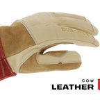 Flux Stick MIG Welding Gloves Brown XX-Large