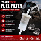 YAMAKATO 1/4 6.4mm Fuel Filter Upgrade for Rato 739CC R740 Engine