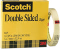 665121296 Double-Sided Tape, 1/2-Inch x 1296-Inch, 3-Inch Core, Clear