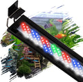 Led Aquarium Light, Full Spectrum Fish Tank Lights, 55/75 Gallon Freshwater Fishtank Hood Lighting for Grow Fish