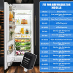 FBULWSEC 2 Pack Refrigerator Air Purification Cartridge Replacement for Sub-Zero Refrigerators