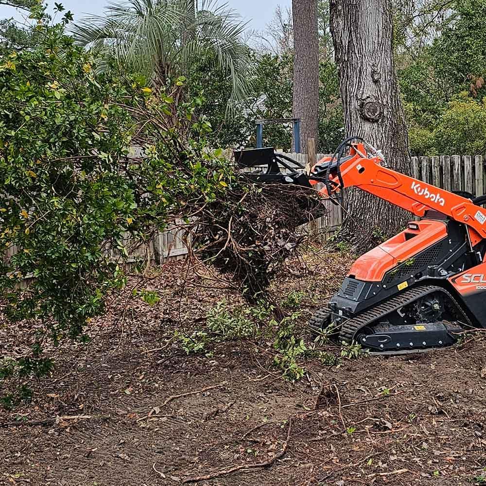 42" Mini Skid Steer Root Grapple Bucket, Universal Quick Tach Connection, 3,000 PSI Hydraulic Cylinder with Cylinder