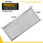 Microwave Grease Filter for General Electric GE JVM6172SK2SS