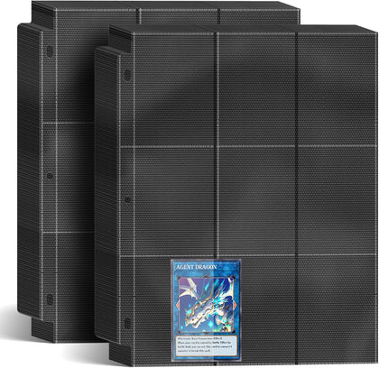 900 Pockets Trading Baseball Card Sleeves Binder, 50 Pages Double-Sided Protector Sports Card Binder Fit for MTG