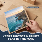 12X12 Corrugated Cardboard Sheets, 55 Pack Squares