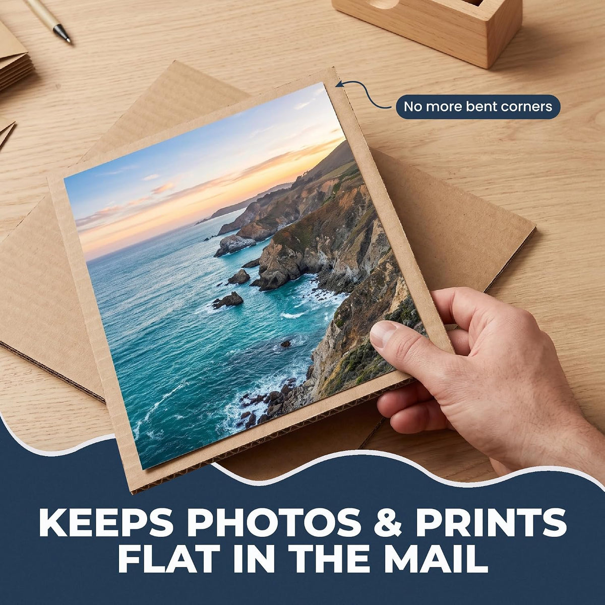 12X12 Corrugated Cardboard Sheets, 55 Pack Squares
