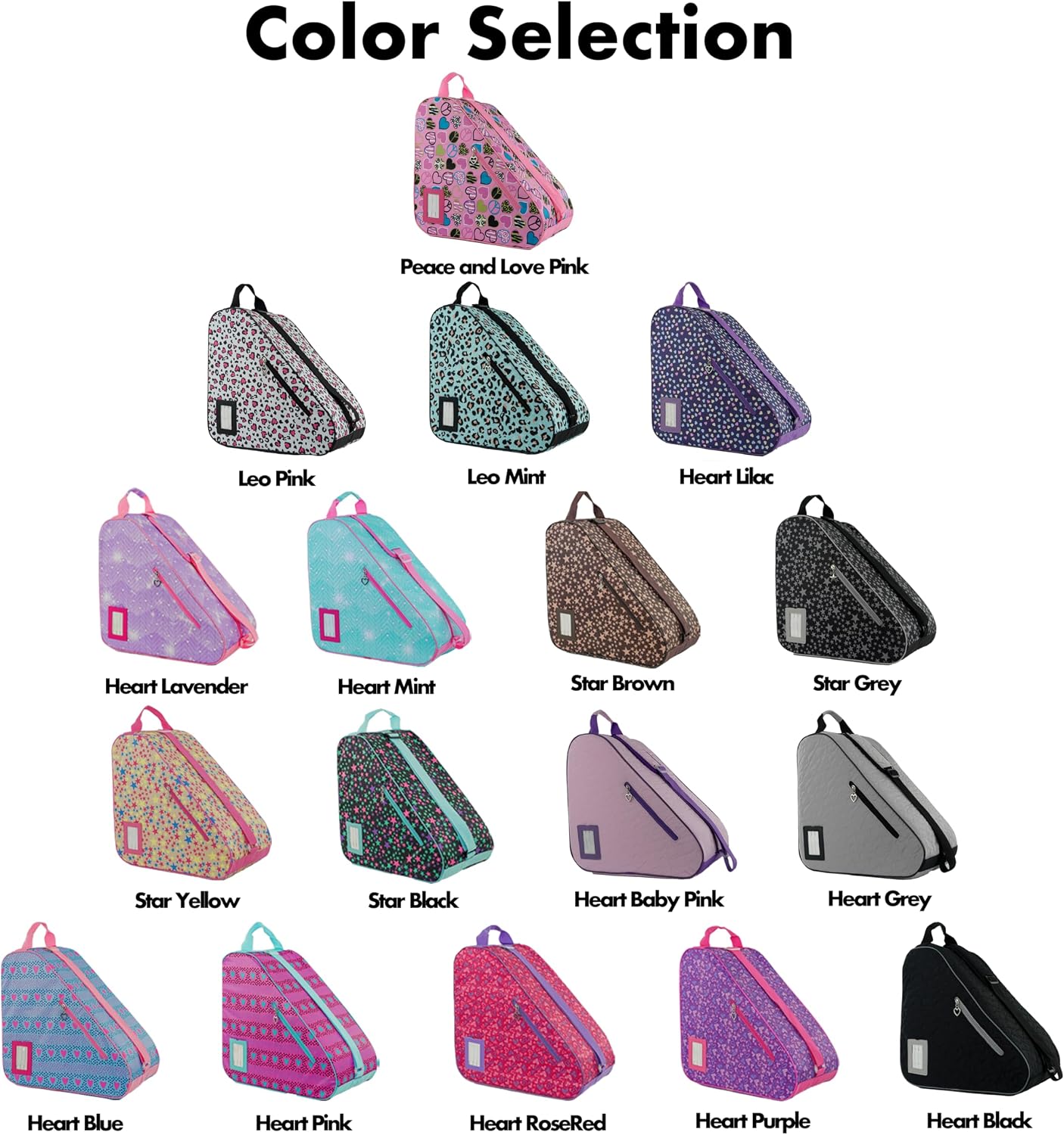 Skate Bags for Roller Skates, Ice Skates, Quad Skates, Inline Skates, Rollerblades, Figure Skates, Skate Accessories