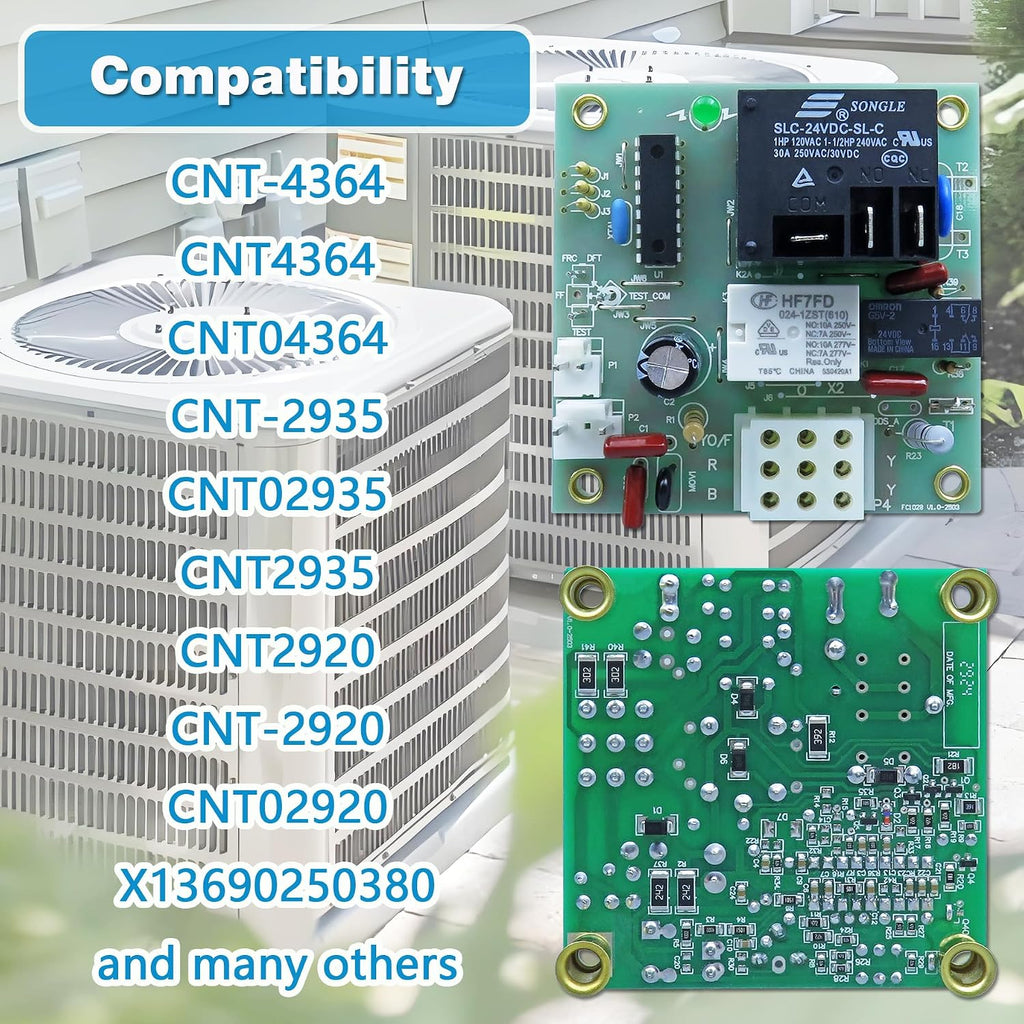 CNT04364 Defrost Control Board for Trane Residential Packaged Heat Pumps