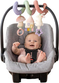 Itzy Ritzy Spiral Car Seat & Stroller Activity Toy - Stroller & Car Seat Toys for Ages 0 Months and Up - Hanging Toys