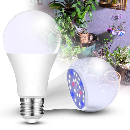 Full Spectrum E26 A19 LED Grow Light Bulbs, Plant Bulb,100w Equivalent