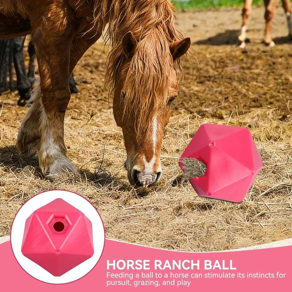 Herding Ball for Horse, Horse Treat Ball Slow Feed Hay Ball Horse Play Toy Ball Feeder for Horse Chasing Herding