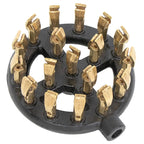 Leyso Liquid Propane Jet Burner with 18 Copper Tips for Chinese Wok Range