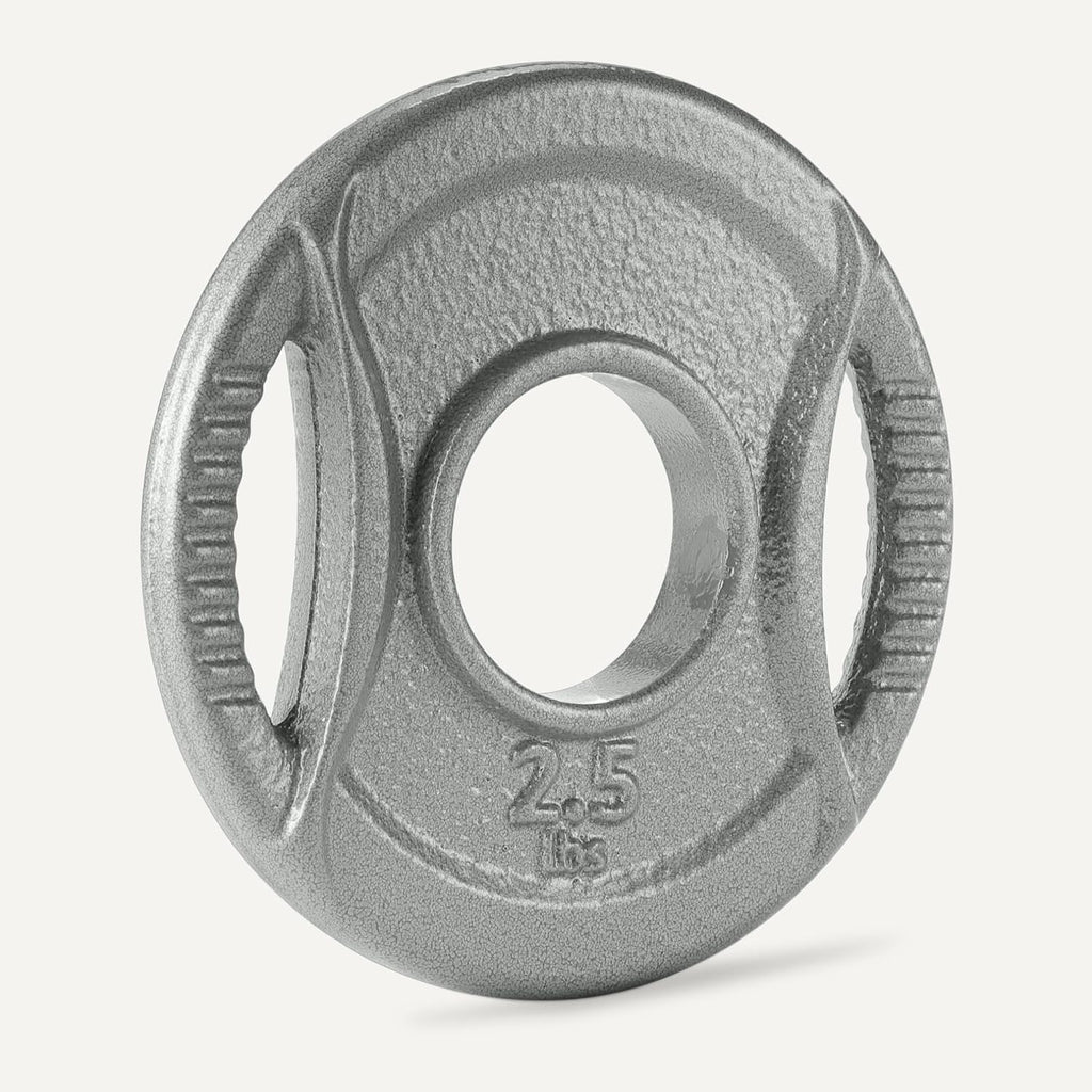 2-Inch Olympic Grip Weight Plates, Cast Iron