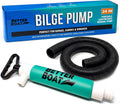 Manual Bilge Pump for Kayak Canoe Dinghy, Handheld Siphon Bailer