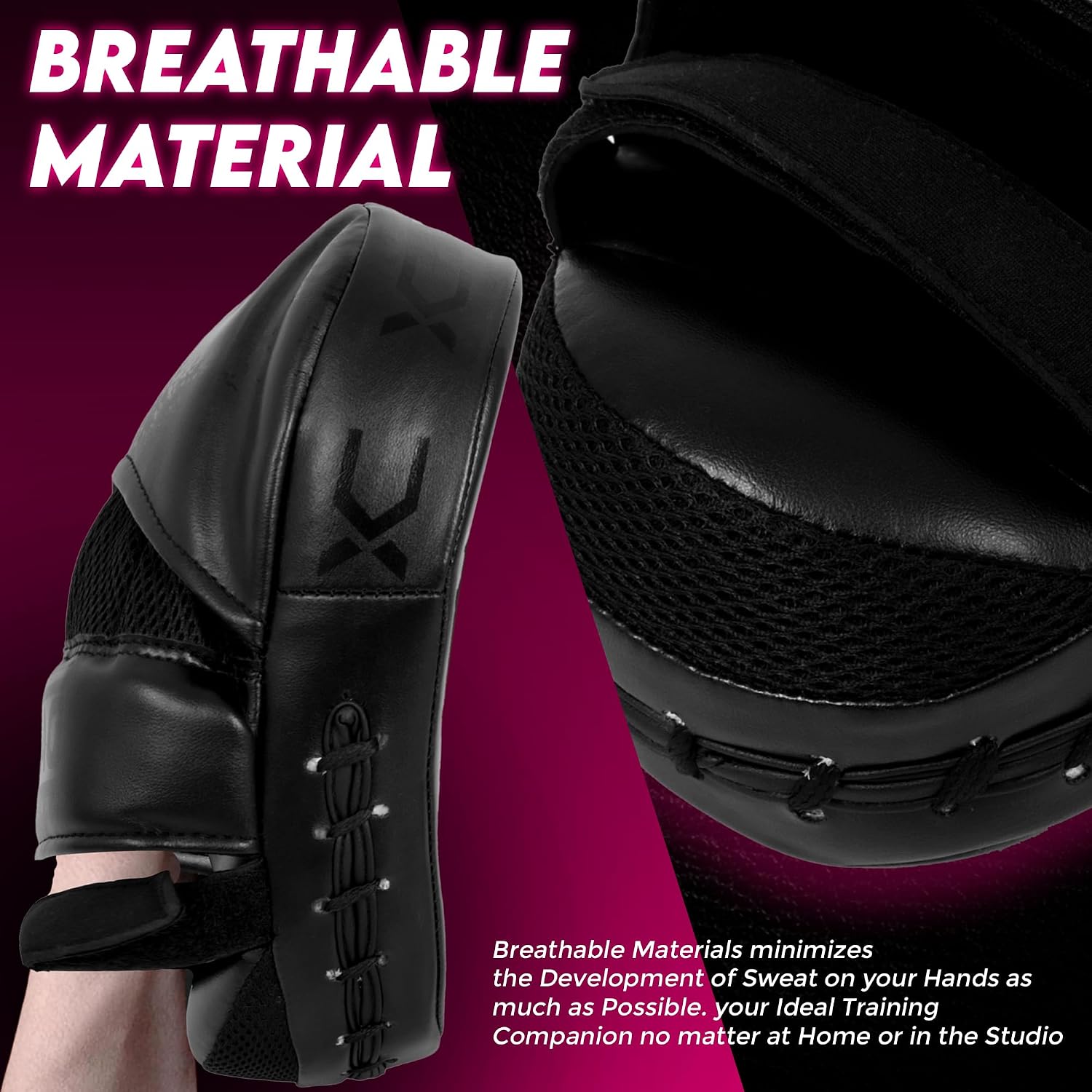 Sports Punch Mitts Target Focus Pads Hook and Jab Curved for MMA Training Martial Arts Karate Kickboxing Muay Thai