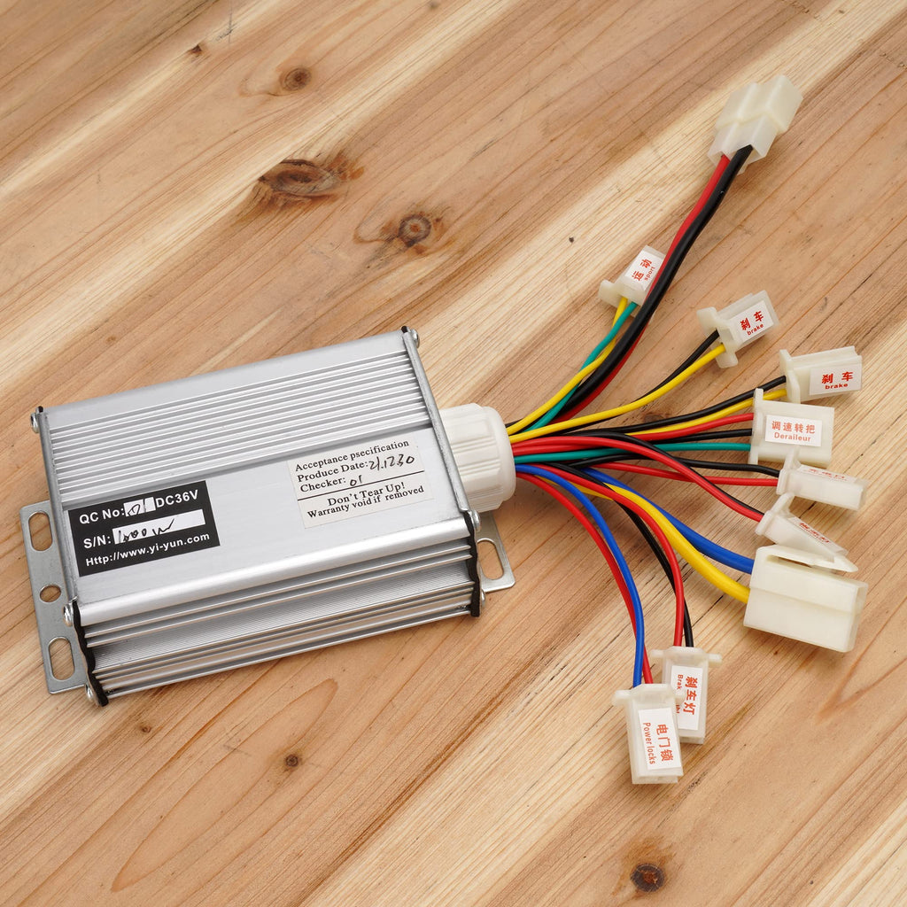Controller 36V1000W for Brushed Motor with White Battery Connector Terminal