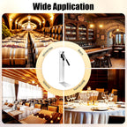 Manual Wine Bottle Corker, Stainless Steel Manual Wine Bottle Corking Machine Inserting Stopper Corking Tool w/ 2 POM