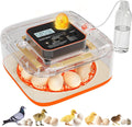 Egg Incubator for Hatching Eggs, 12 Egg Capacity, One-Touch Smart Hatching