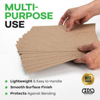 Chipboard Sheets 8.5" x 11", Pack of 50 - USA-Made Cardboard Sheets