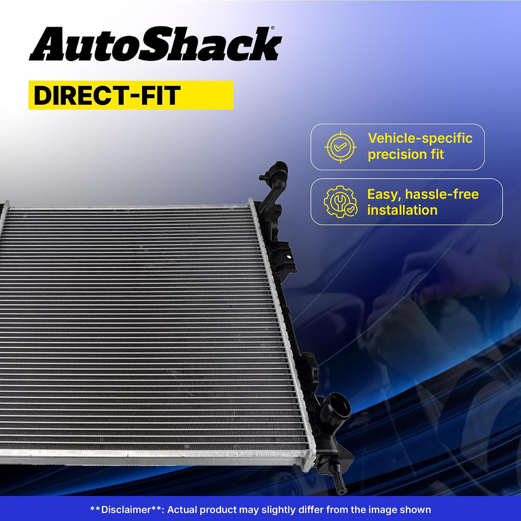 AutoShack Radiator for Kia, Forte 2015-2018 Forte5 2014-2018, L4 1.8L 2.0L