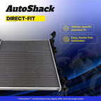 AutoShack Radiator for Toyota, Tundra 2007-2021, V8 4.6L 5.7L