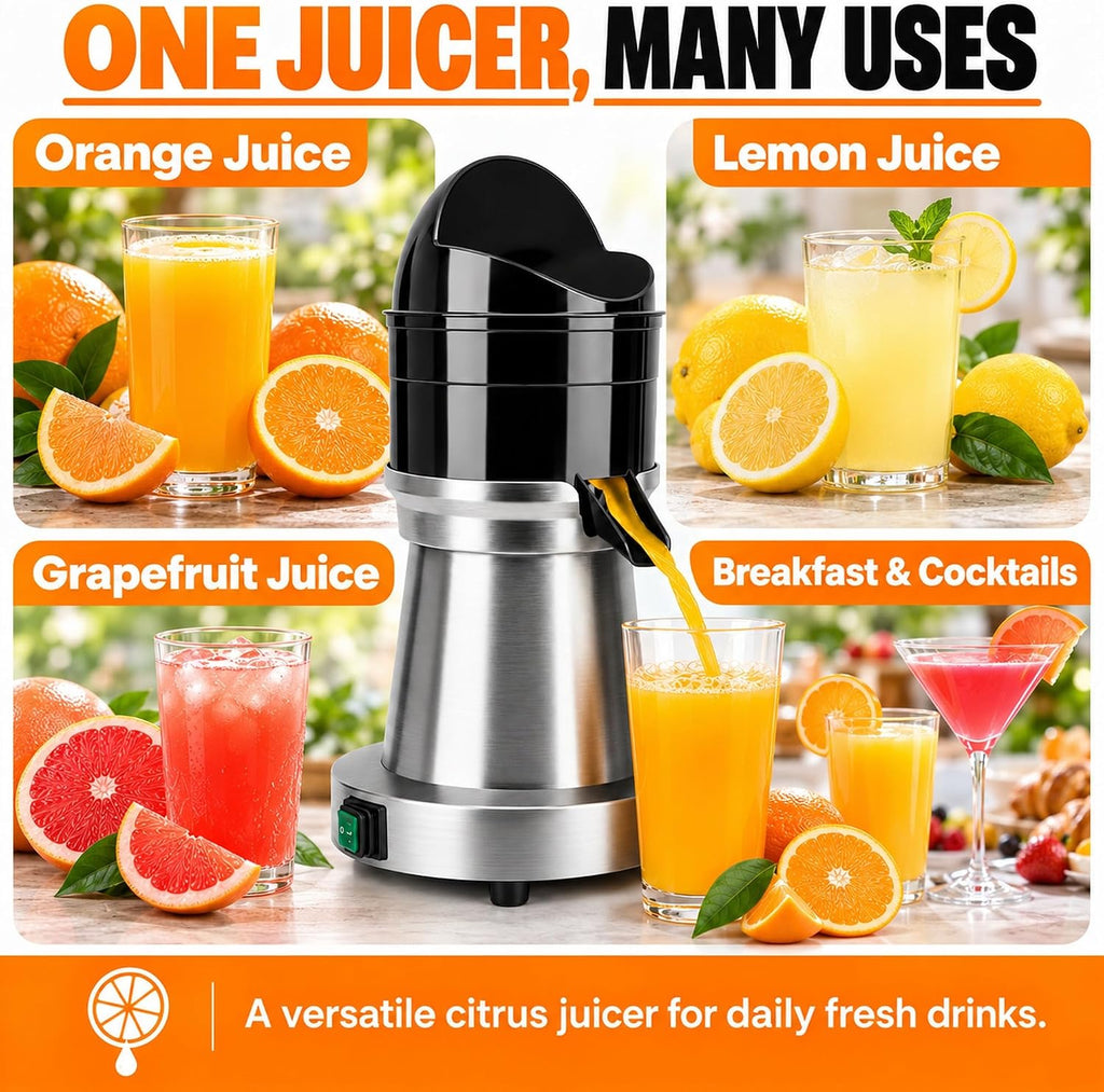 Commercial Electric Citrus Juicer Machine