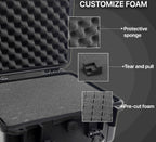 Tactical Hard Case WaterProof & Shock Proof With Custom Foam Insert