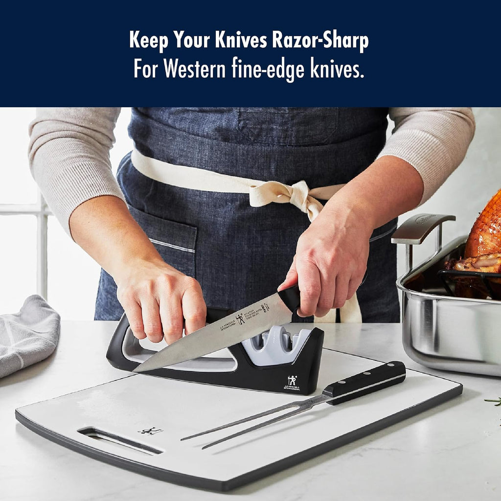 Handheld Knife Sharpener | Handheld Knife Sharpener, Manual Kitchen Knife Sharpener, Ergonomic Non-Slip Handle