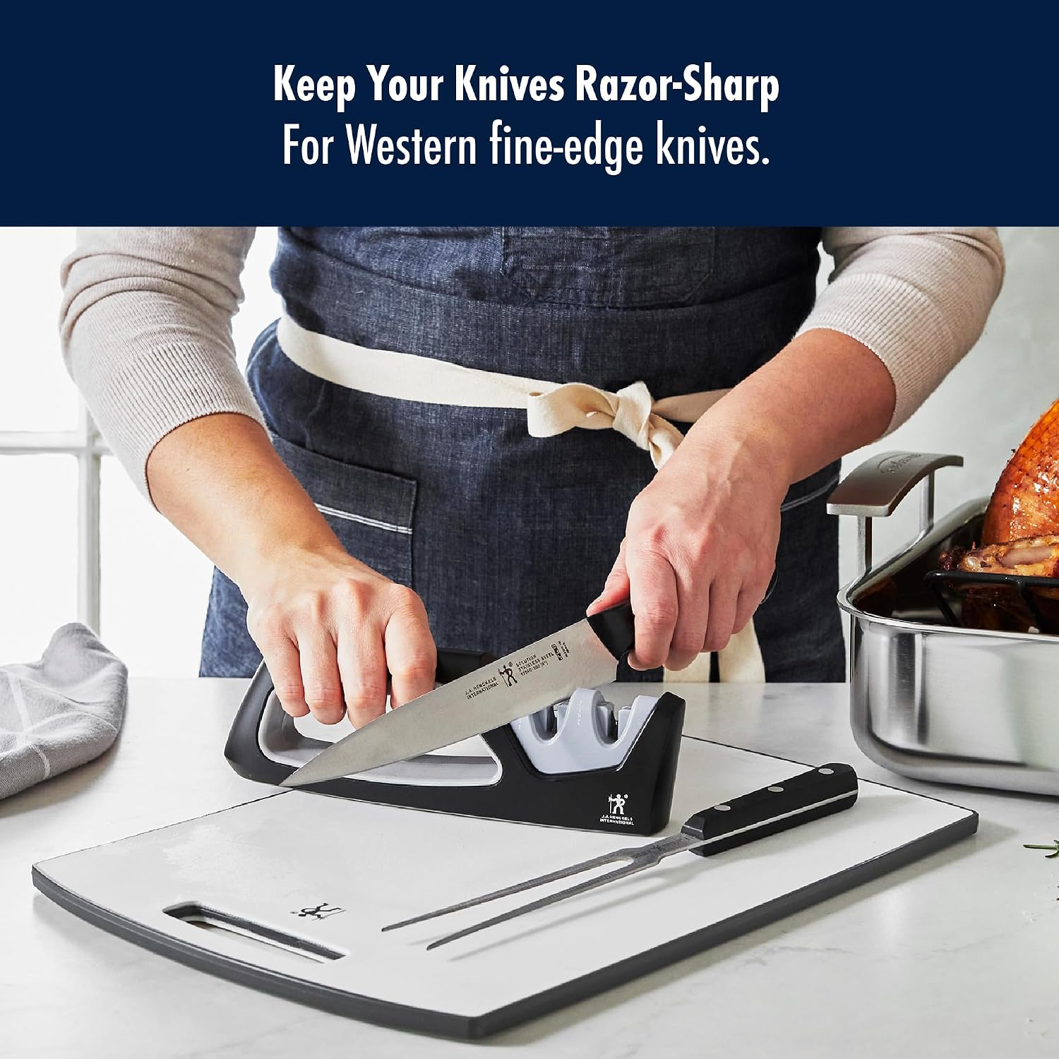 Handheld Knife Sharpener | Handheld Knife Sharpener, Manual Kitchen Knife Sharpener, Ergonomic Non-Slip Handle