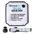 10lb Refillable Reusable Ice Pack - Stainless Snaps - Cold for Days - Non-Toxic, Leakproof, Suitable for Potable