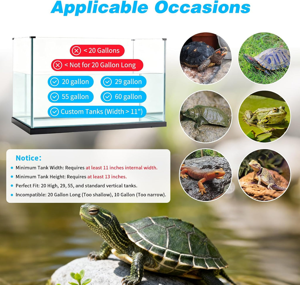 Standing Turtle Basking Platform for 15-90 Gallon Tanks