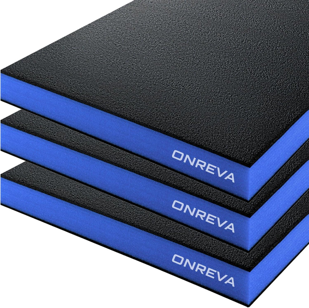 Tool Box Foam Organizer 16x12x2 inch 3Pack, Kaizen Sheets for Pro Tool Control, Custom Tool Shadow Inserts for Cases