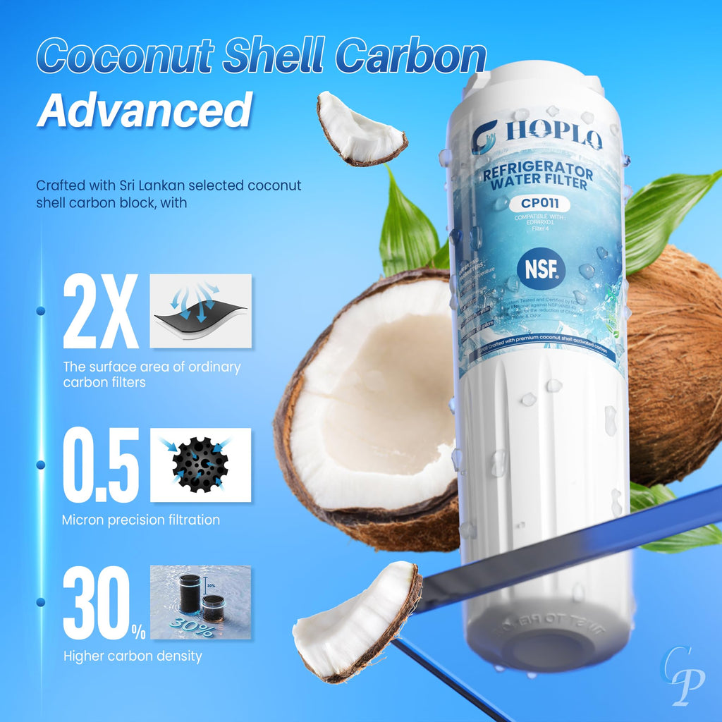 EDR4RXD1 Water Filter Replacement Compatible with Whirlpool UKF8001