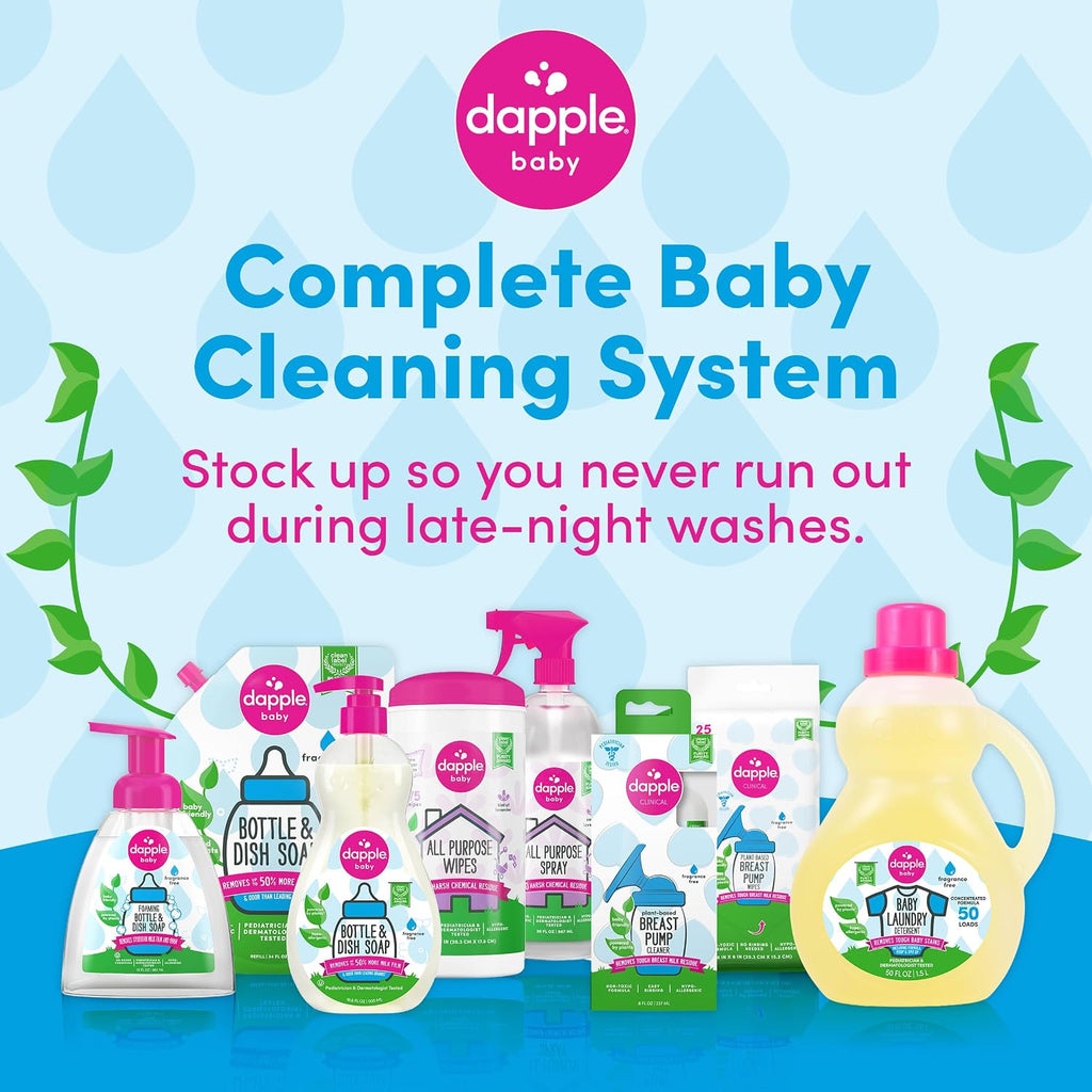 Baby - Fragrance Free Bottle & Dish Soap - 16.9 fl oz (3 Pack)