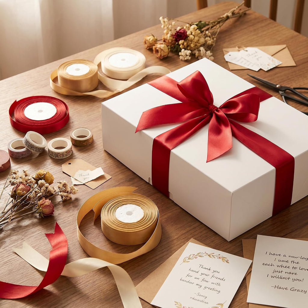 10 Pack 13.8x10x4 Inches Large Gift Boxes with Lids for Presents
