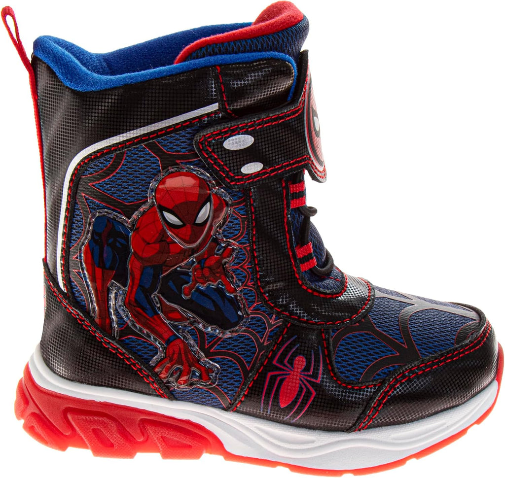 Mickey Mouse Toy Story Cars Snow Boots - Kids Water Resistant Winter Boots (Toddler/Little Kid)