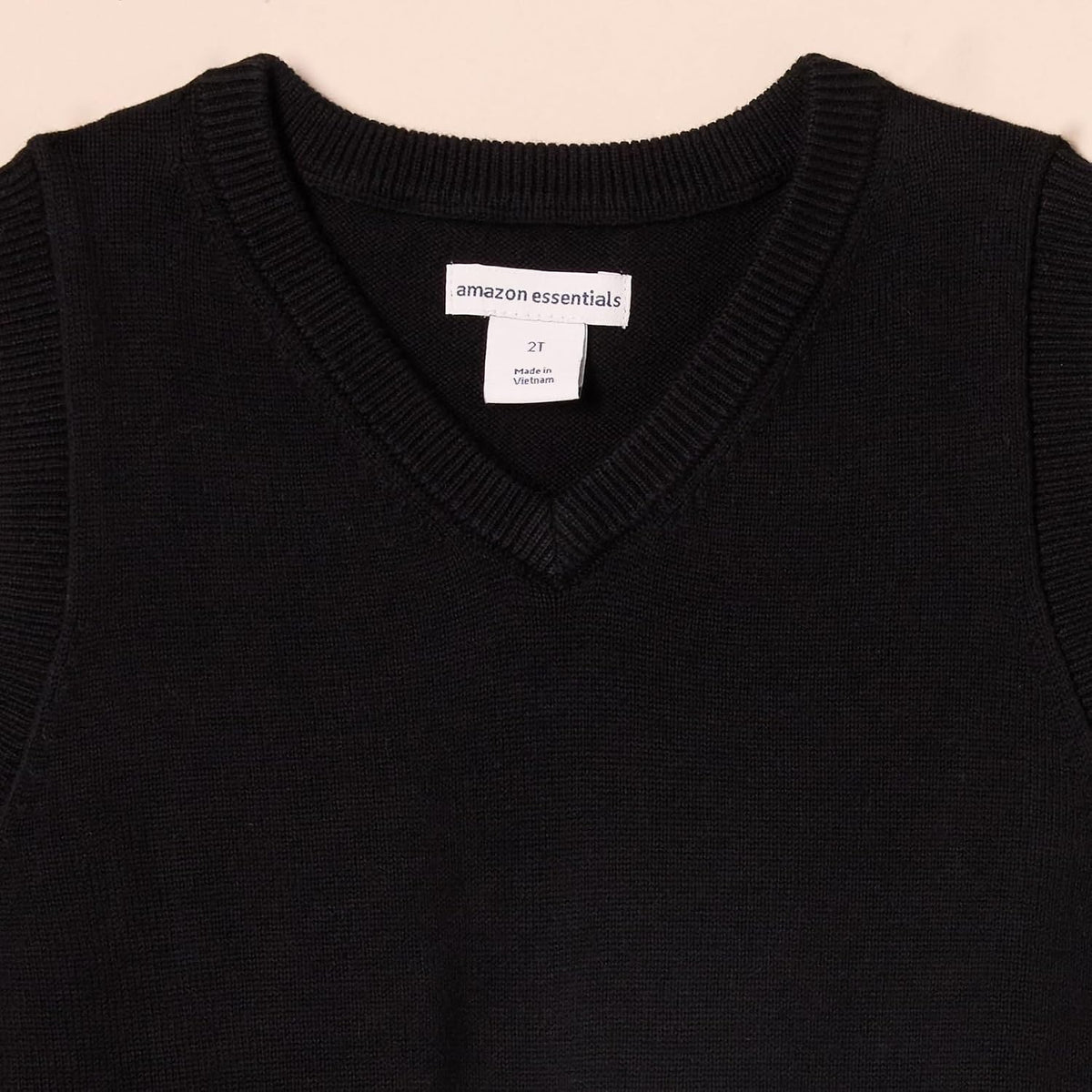 Boys and Toddlers' School Uniform Cotton V-Neck Sweater Vest