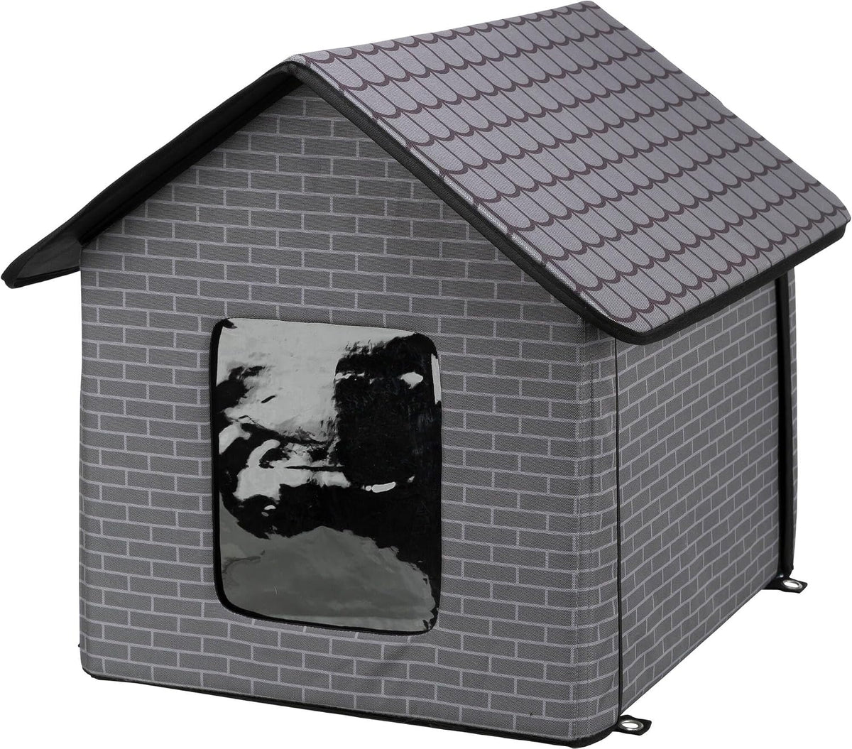 Pet House for Small Dogs & Cats – Insulated Dog House Outdoor with Foam Insulation & Waterproof Fabric, Lightweight