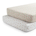 Fitted Crib Sheets for Girls and Boys - Crib Sheet for Standard Crib and Toddler Mattresses - 28x52 Inch (Pack of 2)