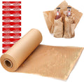 Honeycomb Packing Paper Wrap 15"x131' Sustainable Alternative to Bubble Wrap for Moving/shipping/packing Roll with 20