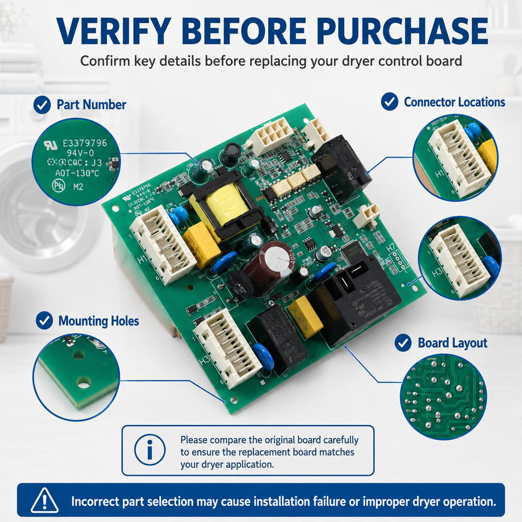 D513797P Dryer Output Control Board Replacement for Alliance Laundry