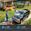 Electric Pressure Washer, 5000 PSI 4.0 GPM Heavy Duty Power Washer, with 4 Nozzles,Foam Cannon,33FT Hose and 500ml