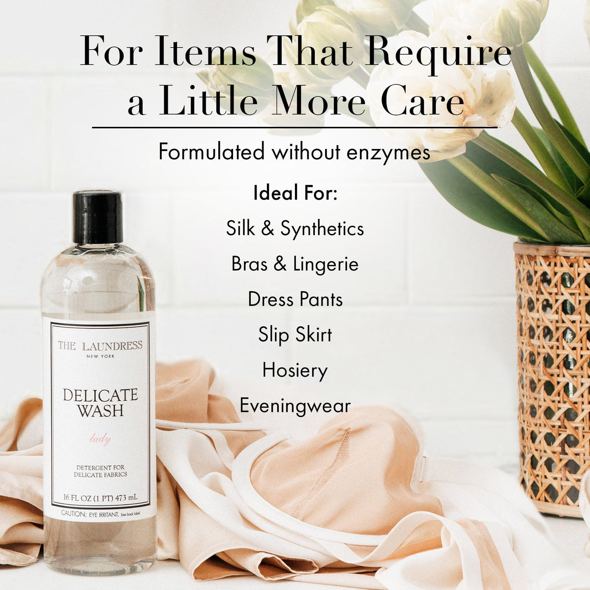 Delicate Wash Luxury Laundry Detergent, Lady Scent, 31 Loads