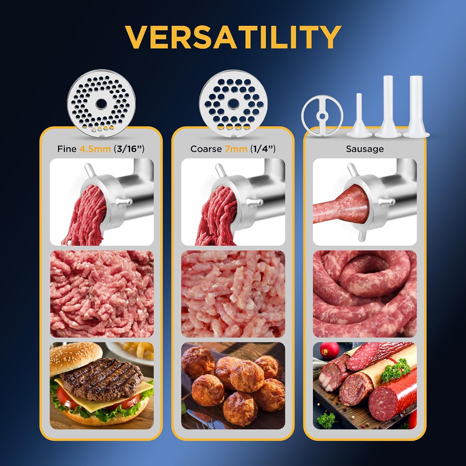 Commercial Meat Grinder, #12 Heavy Duty Meat Grinder Machine