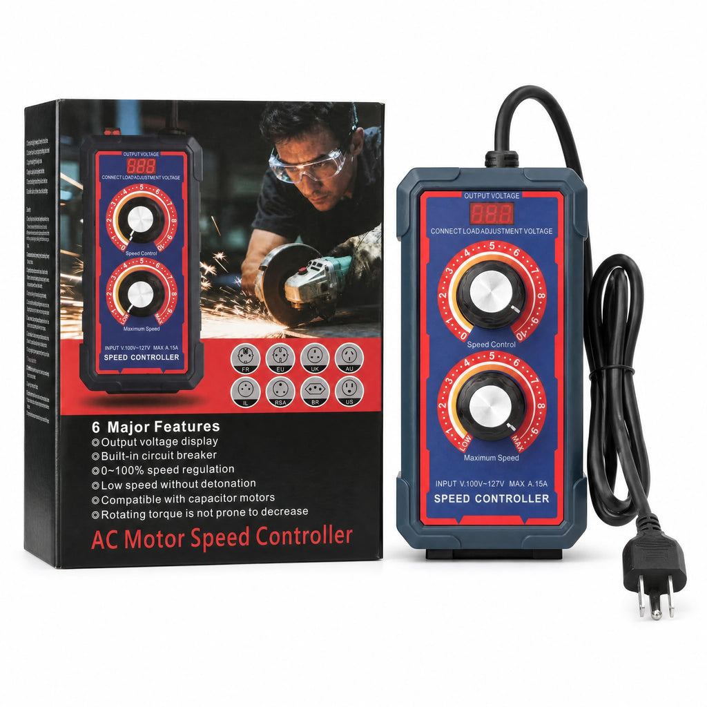 AC Motor Adjustabele Speed Controller 120V 15A Variable Speed Control