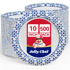 10 inch Disposable Paper Plates 500 Count